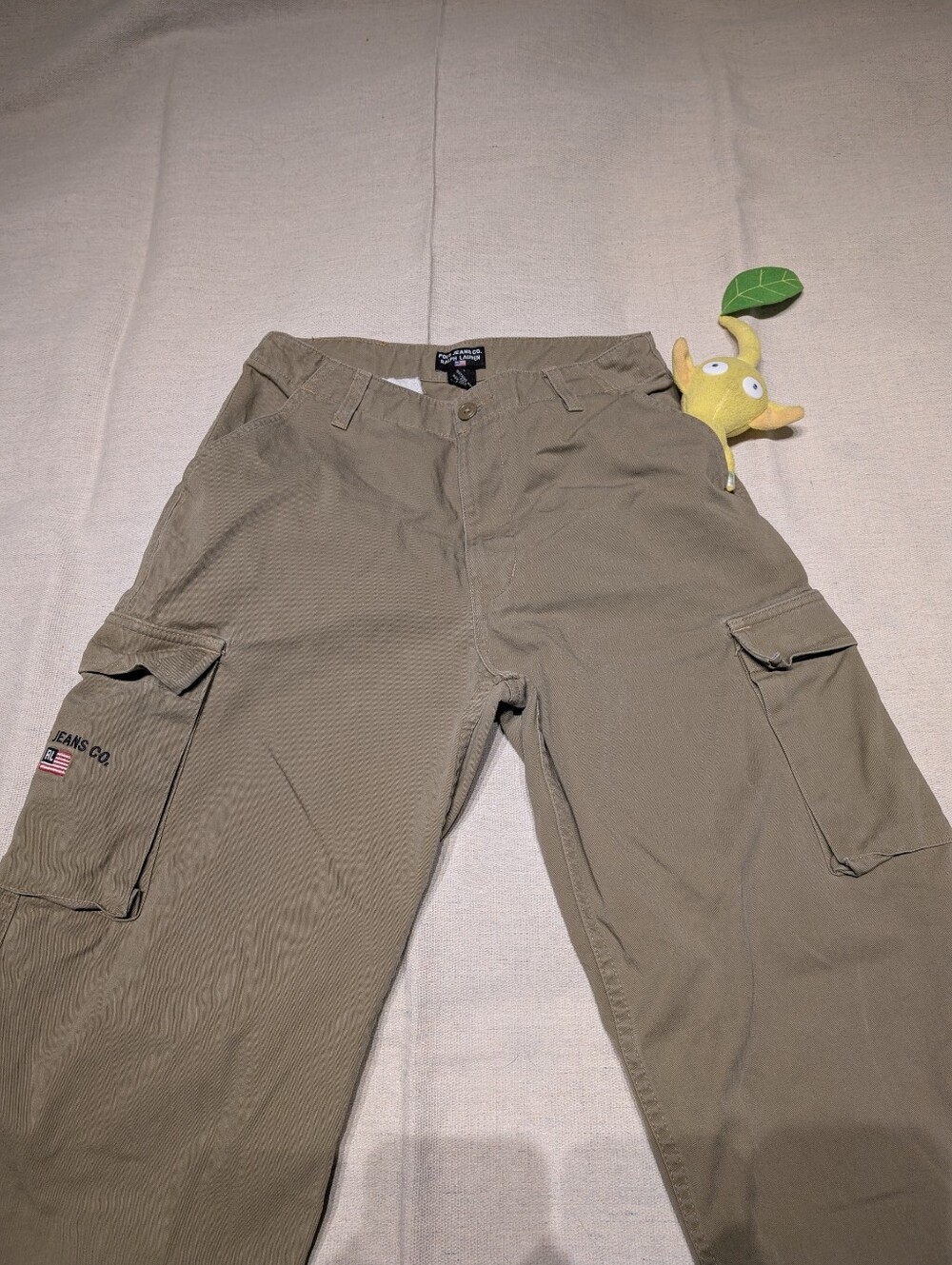 Vintage Polo Jeans Cargo pants mens 28 30 - Picture 2 of 6